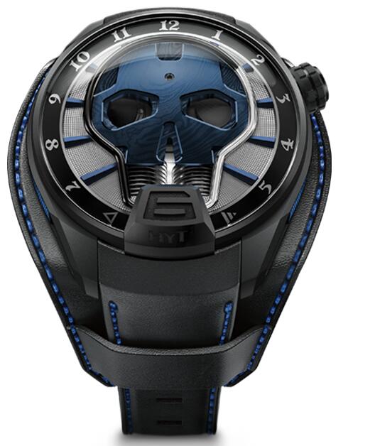 Review HYT SKULL Axl Rose 151-DL-47-NF-BV Replica watch